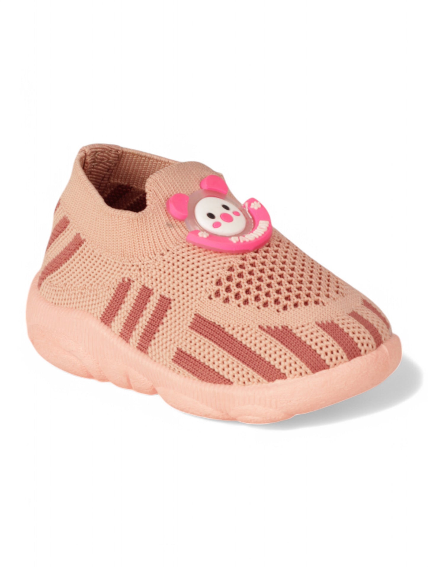 Slip On Musical Chu Chu Shoes - Peach