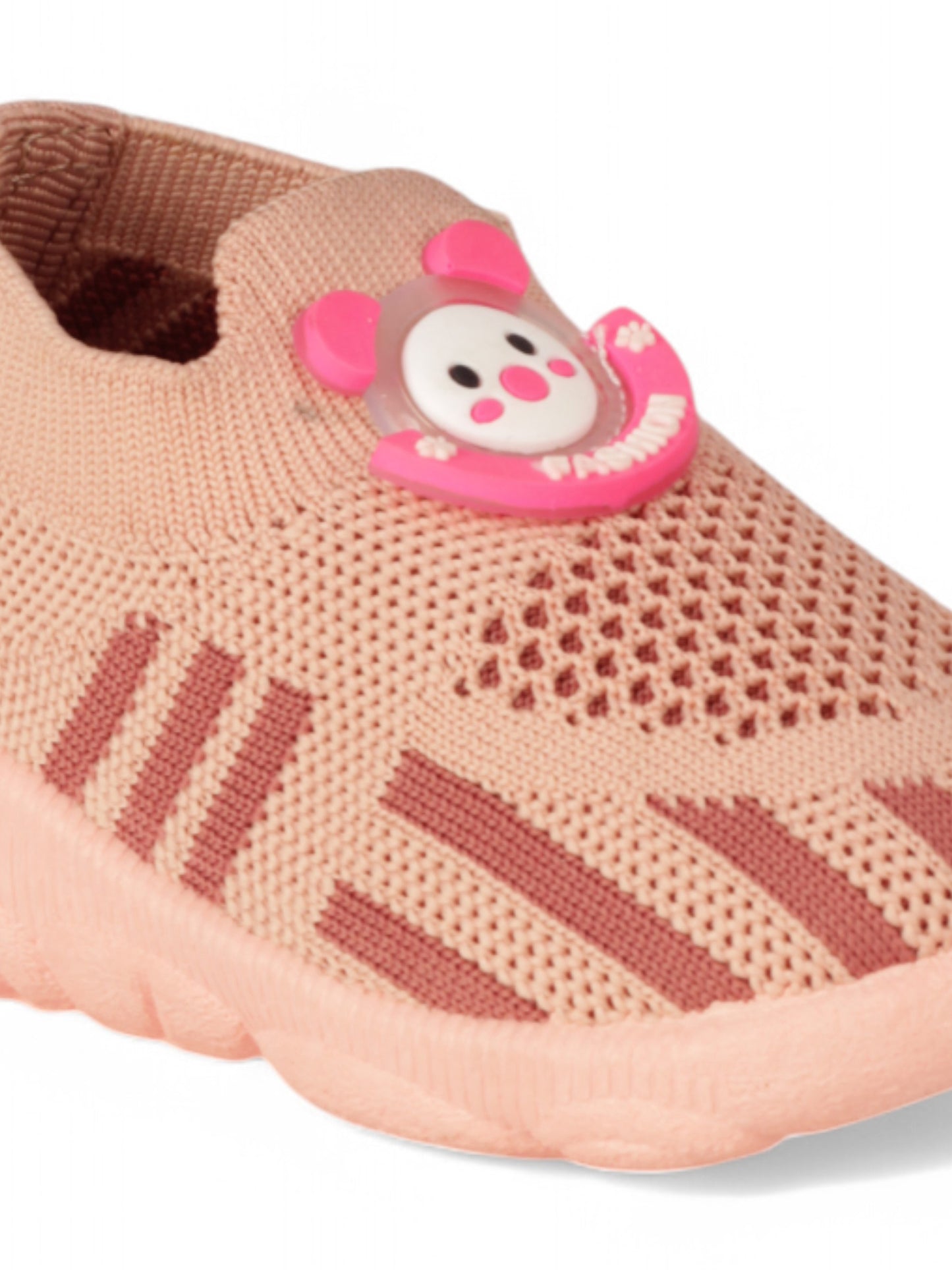 Slip On Musical Chu Chu Shoes - Peach