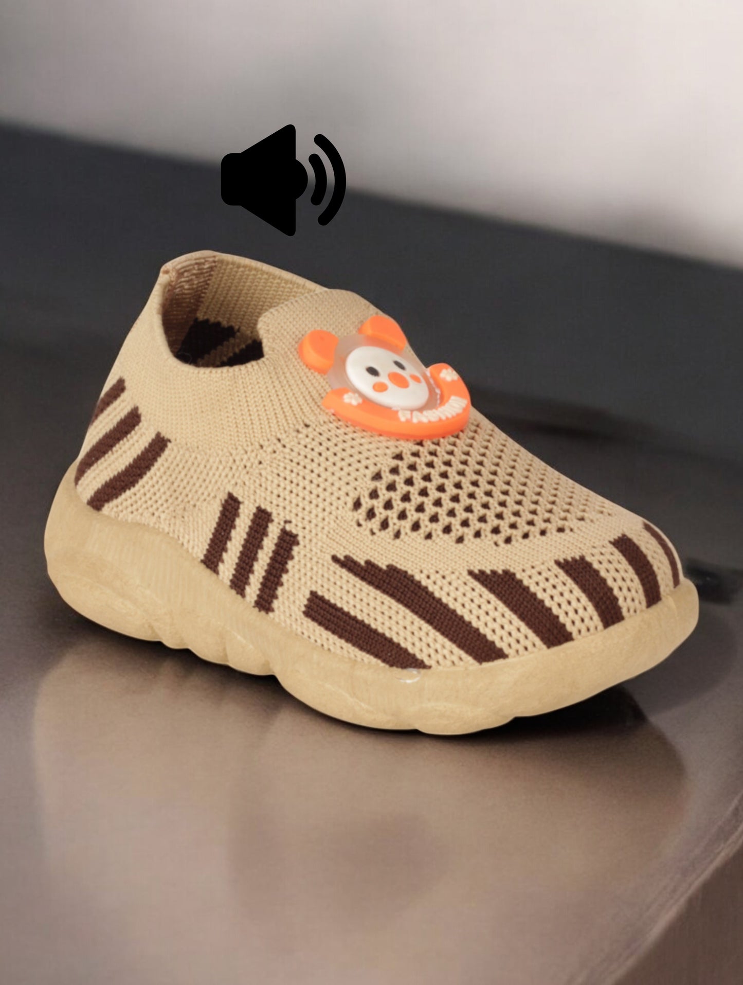 Slip On Musical Chu Chu Shoes - Brown