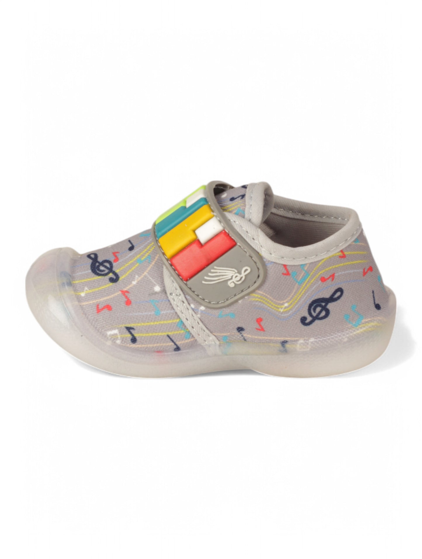 Velcro LED Shoes - Grey