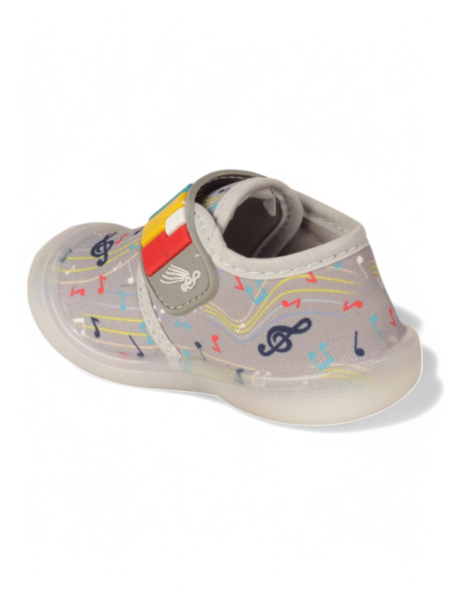 Velcro LED Shoes - Grey