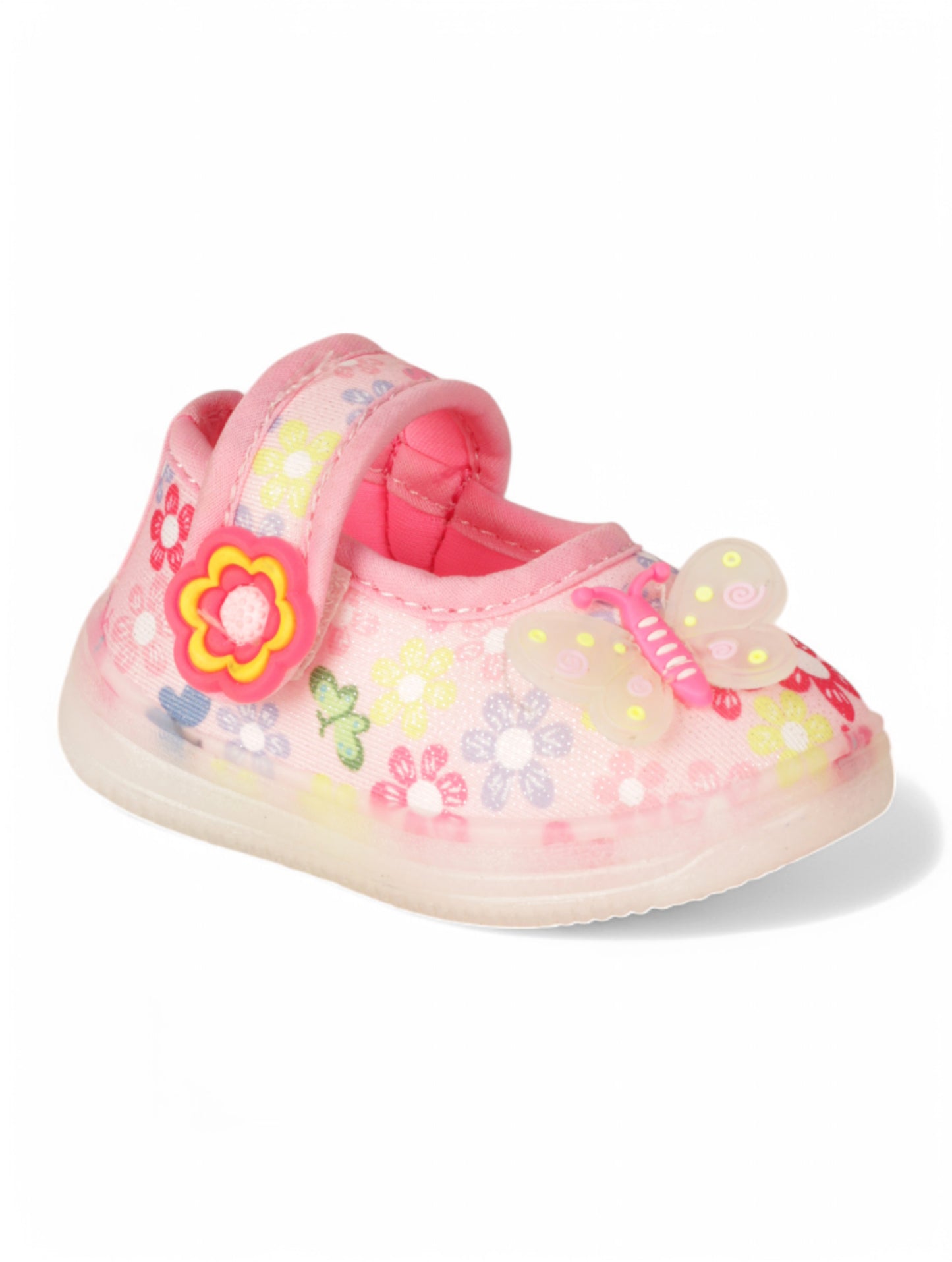 Led Bellies With Velcro Closure - Pink
