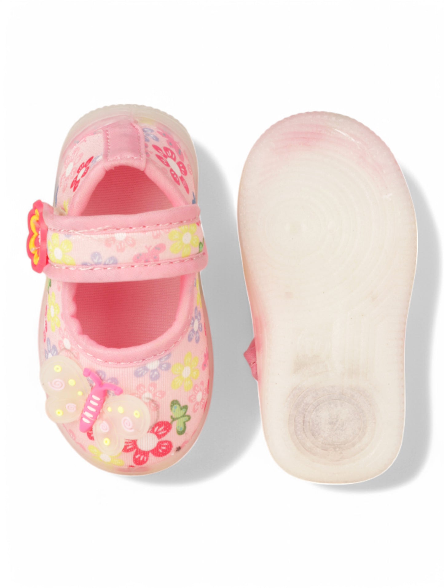 Led Bellies With Velcro Closure - Pink