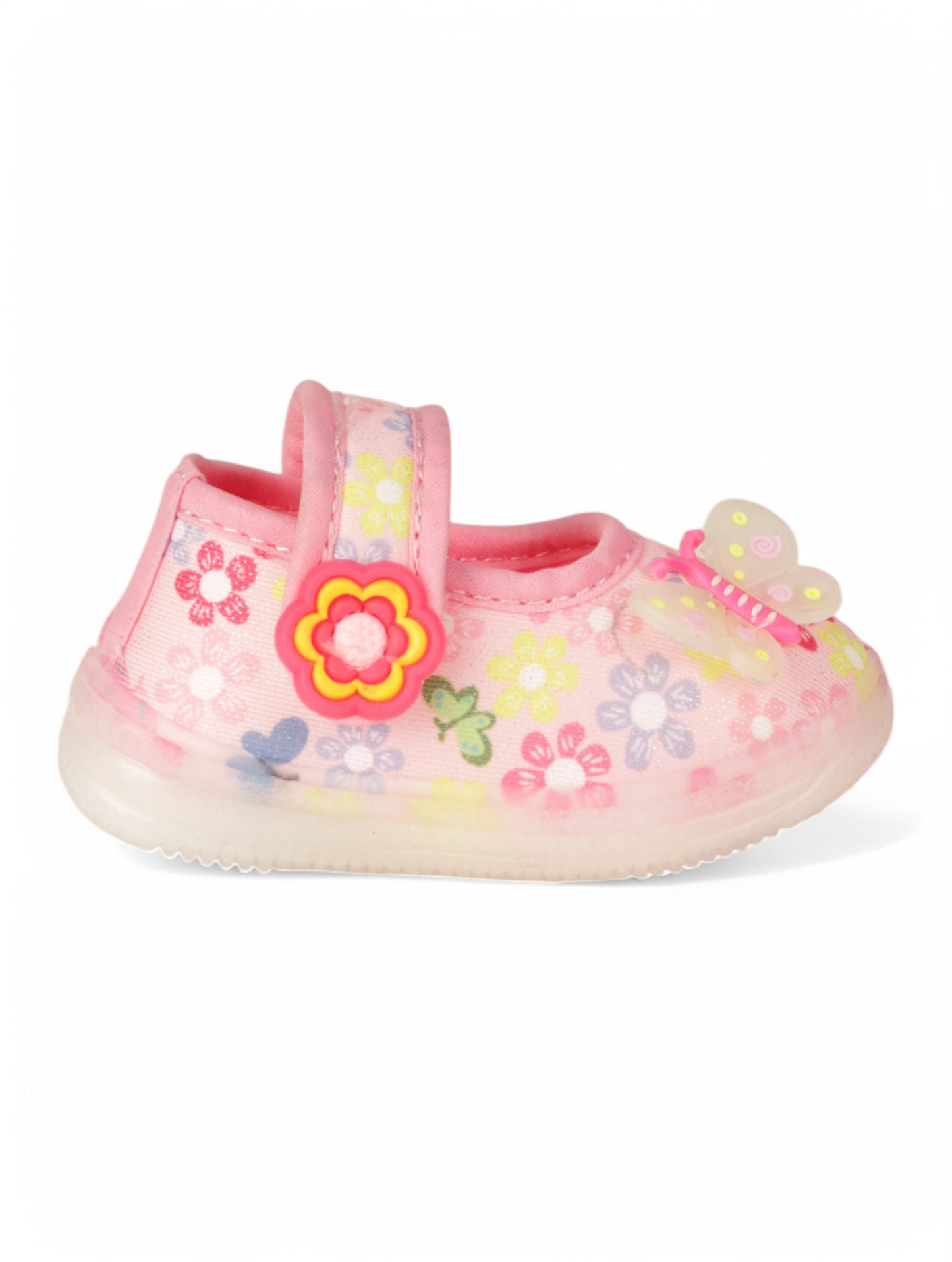 Led Bellies With Velcro Closure - Pink