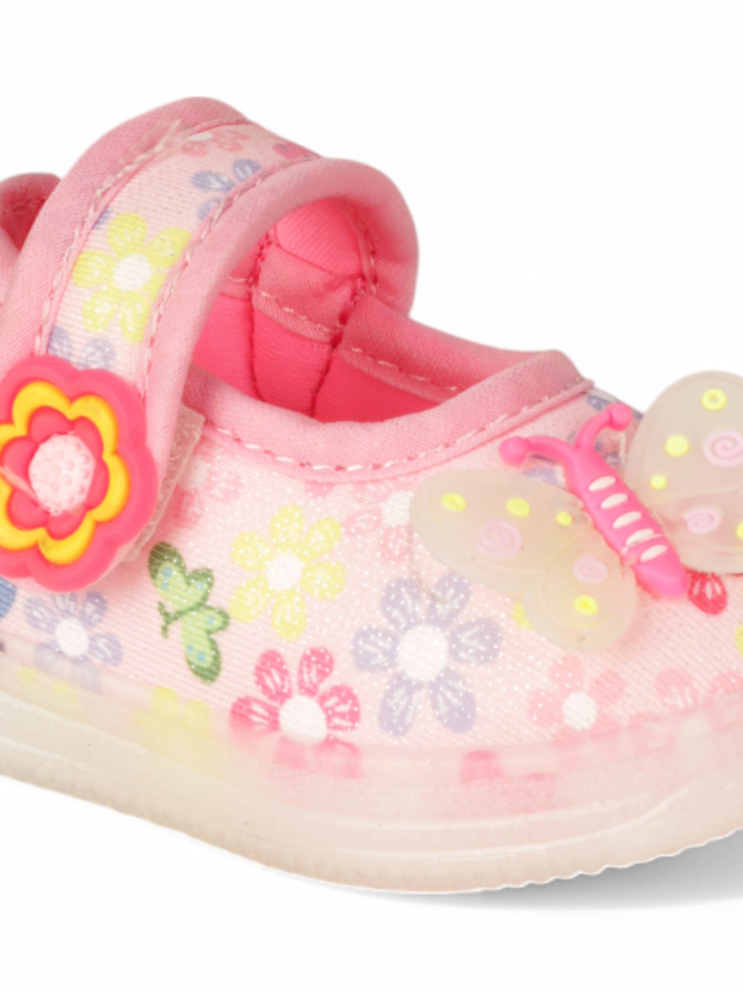 Led Bellies With Velcro Closure - Pink