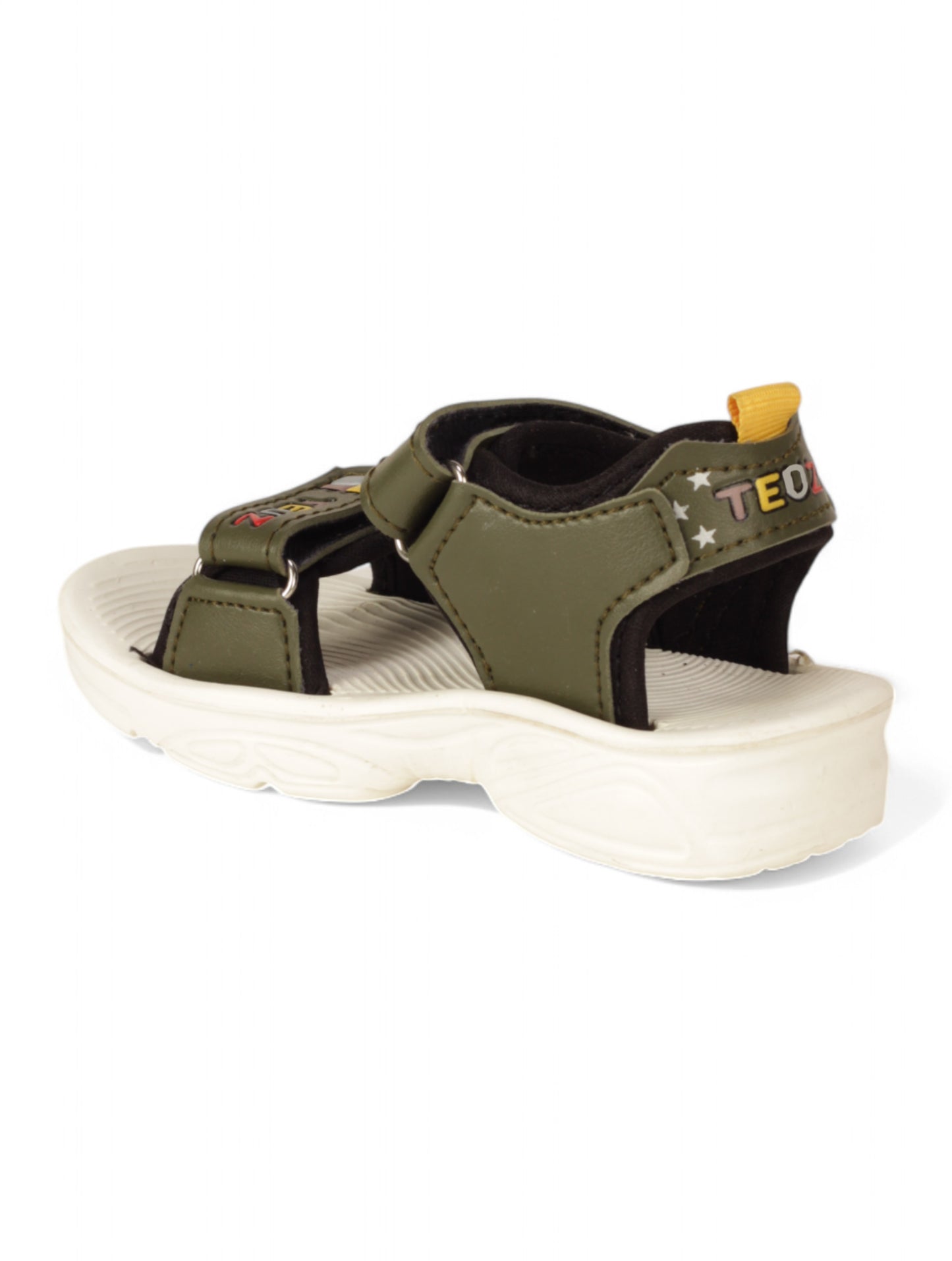 Sandals With Velcro Closing - Green