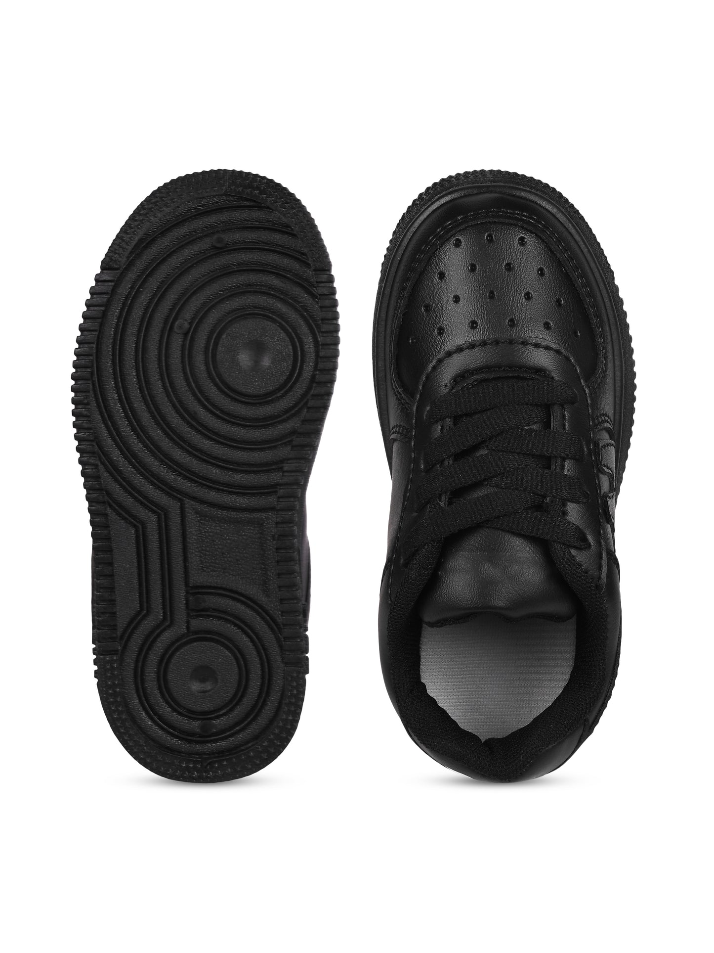 Casual Shoes With Laces - Black