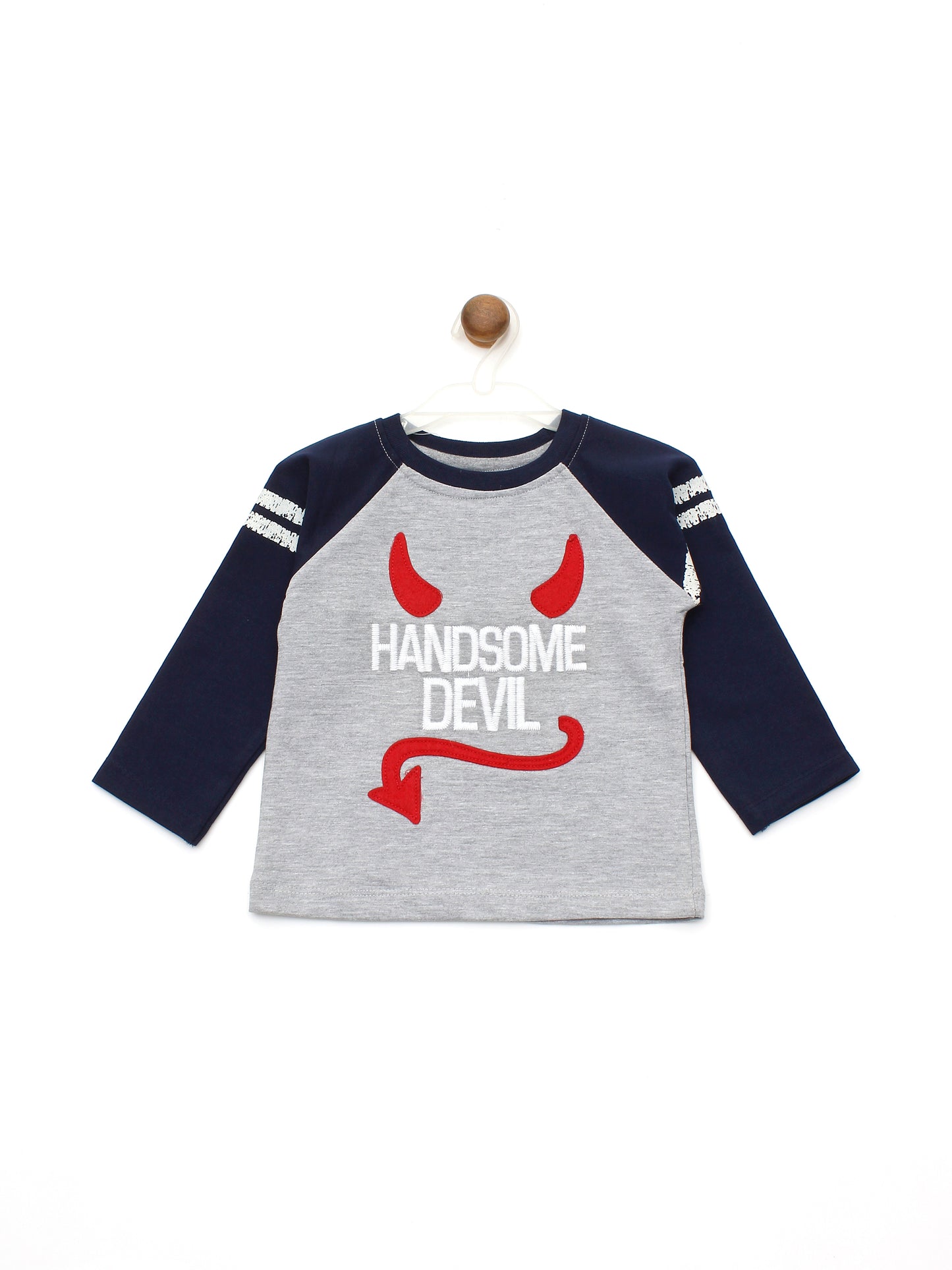 Grey Handsome Devil Full Sleeve Tshirt