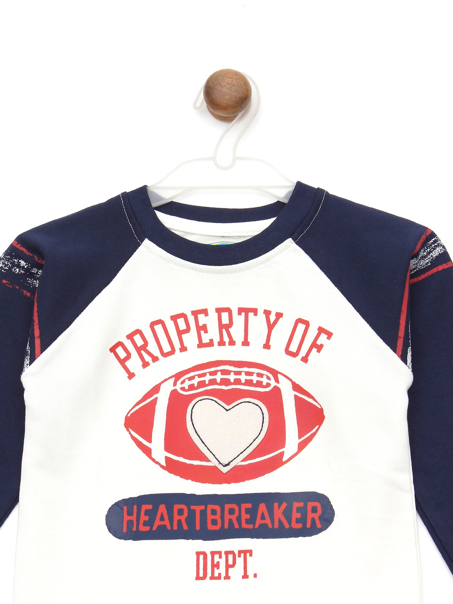 White Heart Breaker Full Sleeve Tshirt