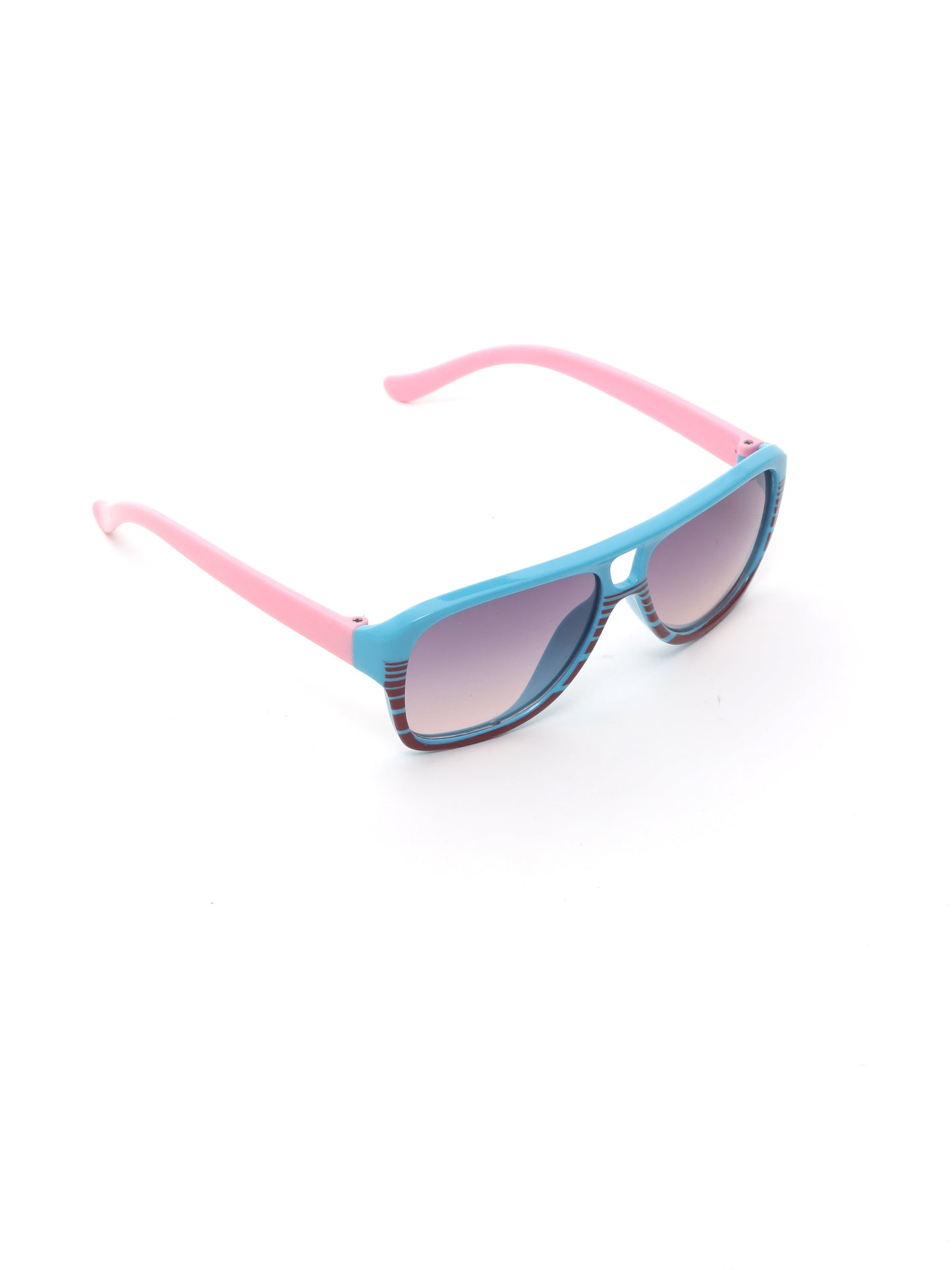 Striped Wayfarer Sunglasses