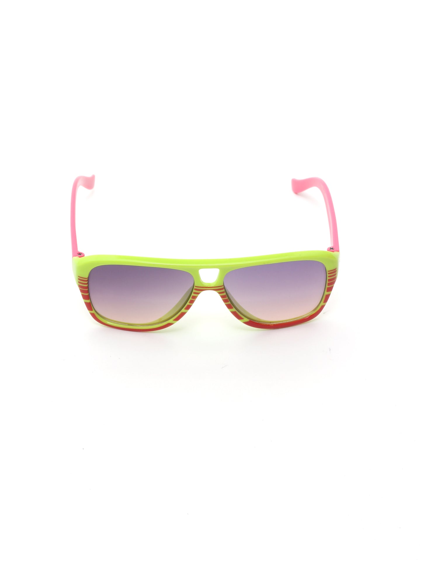 Striped Wayfarer Sunglasses