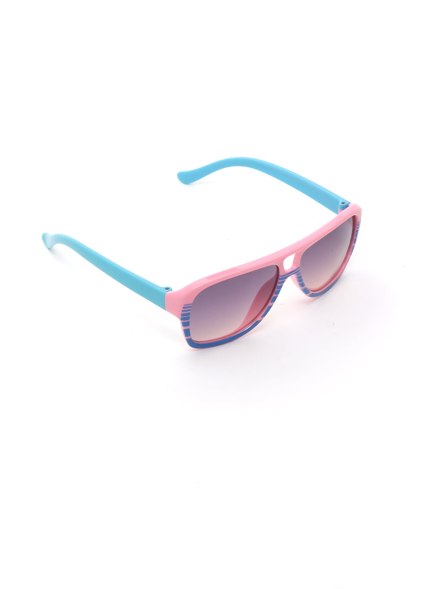 Striped Wayfarer Sunglasses