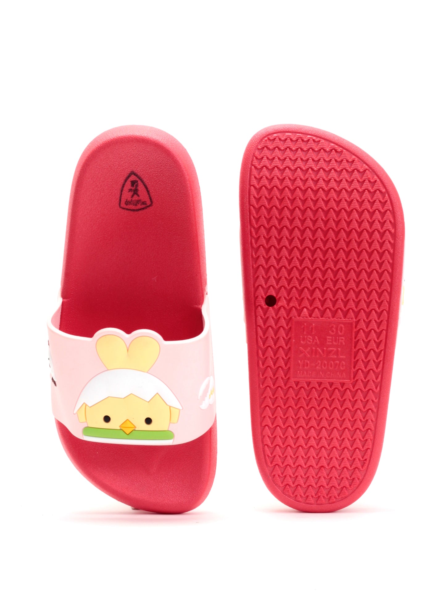 Red Kids Slippers