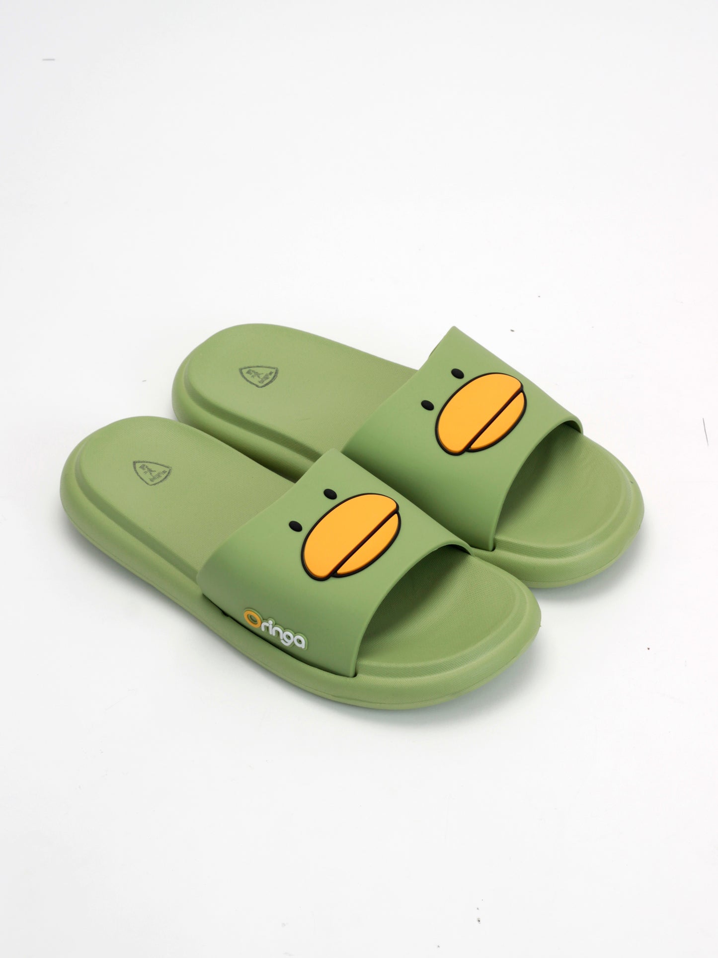 Green Kids Slippers