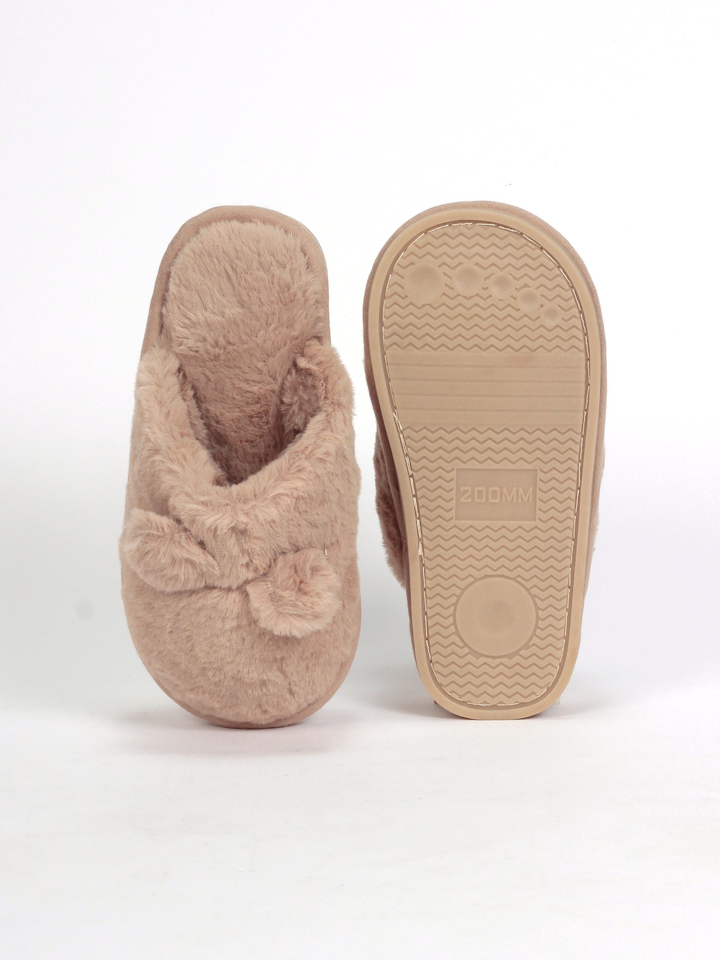 Beige Kids Slippers