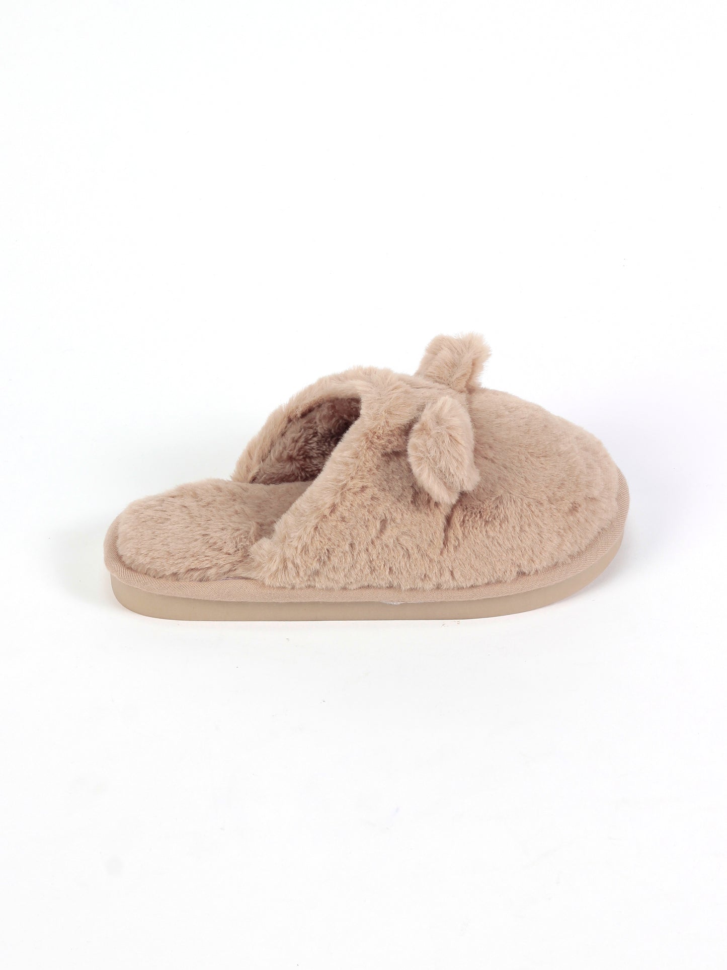 Beige Kids Slippers