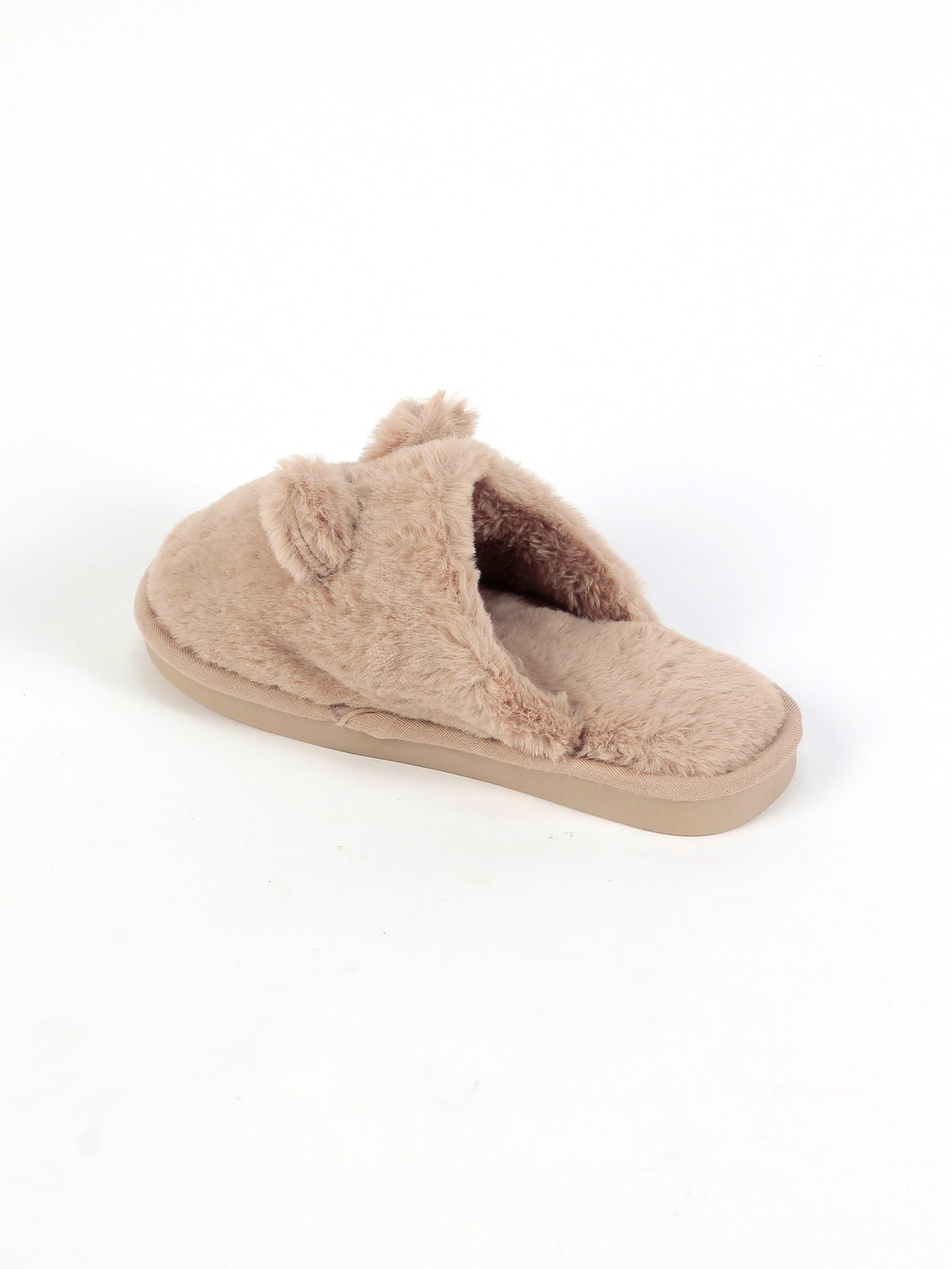 Beige Kids Slippers
