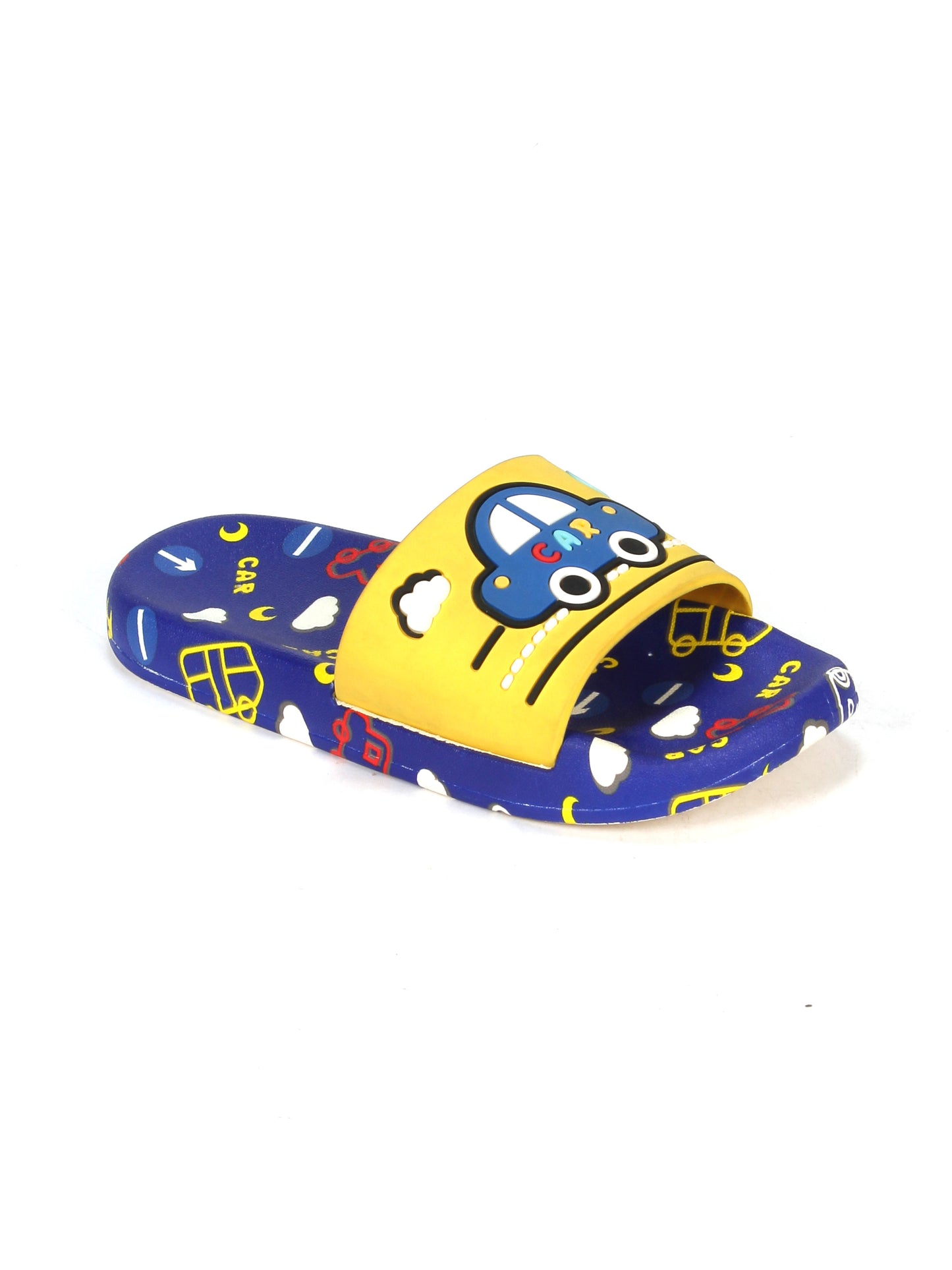 Kids Car Slippers - Blue
