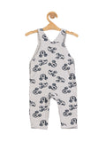 Mickey Mouse Print Romper - Grey