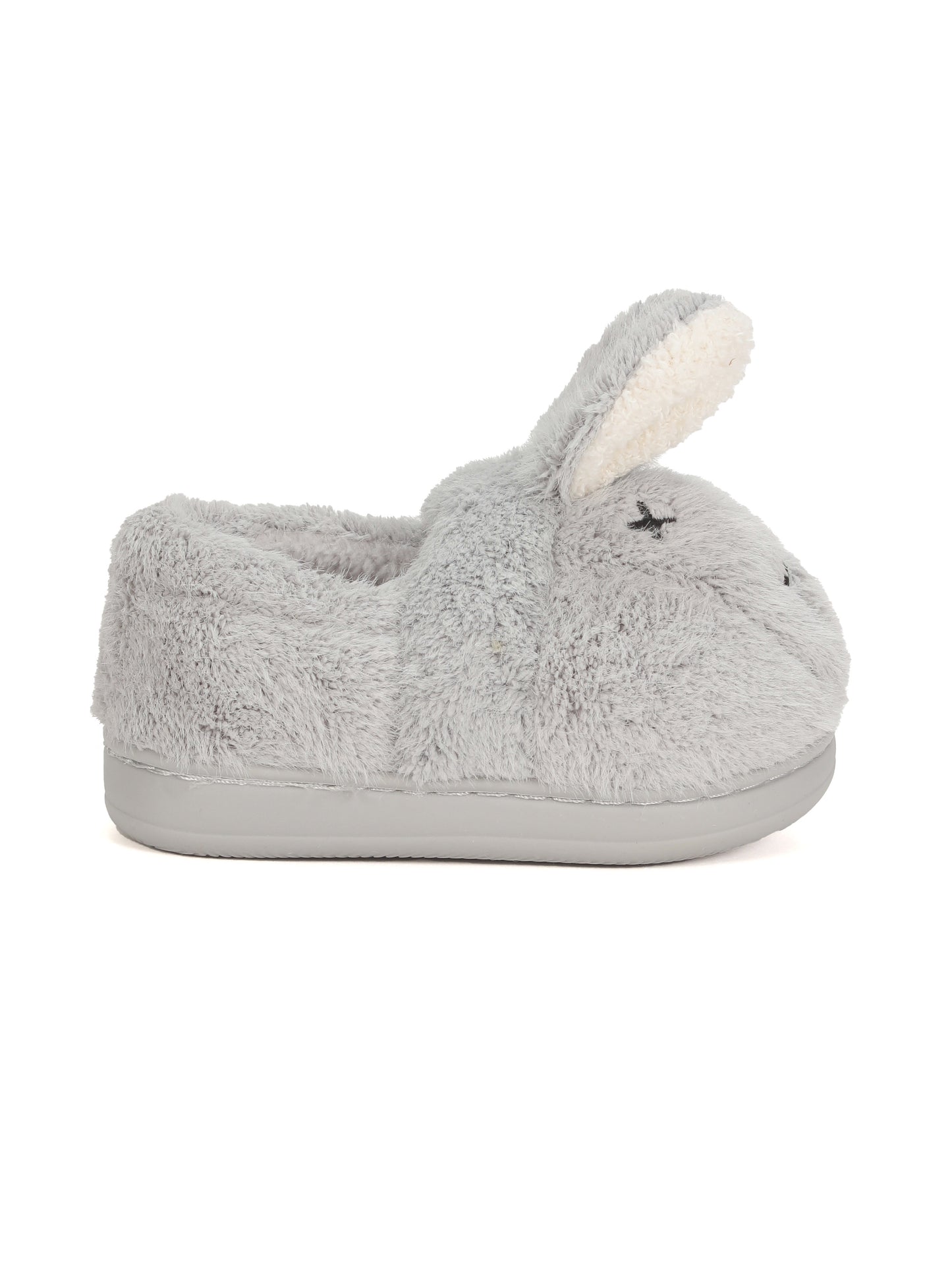 Rabbit Warm Furr Clogs - Grey