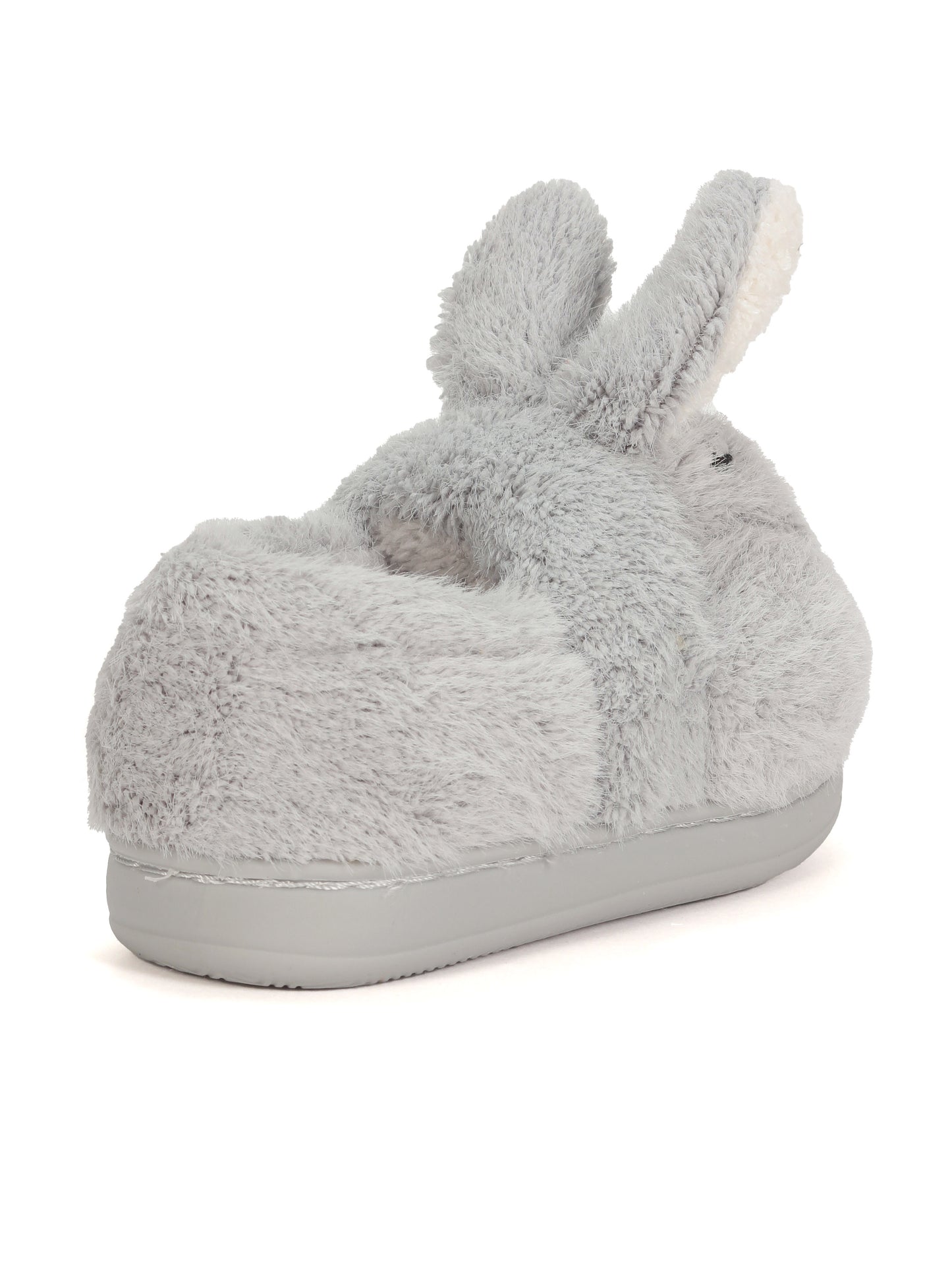 Rabbit Warm Furr Clogs - Grey