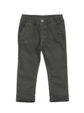 Elastic Waist Cross Pocket Slim Fit Jeans - Green