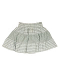 Green Cotton Hosiery Skirt