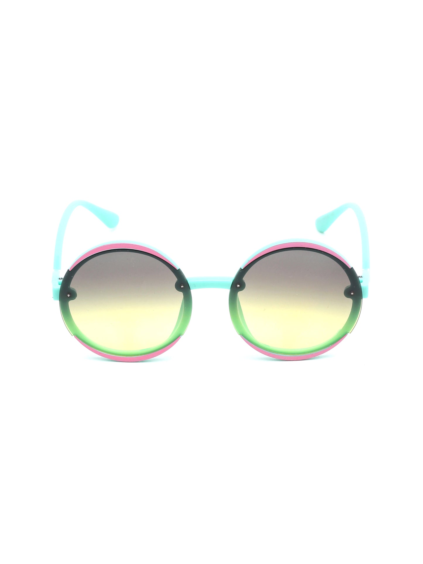 Round Dual Color Sunglasses