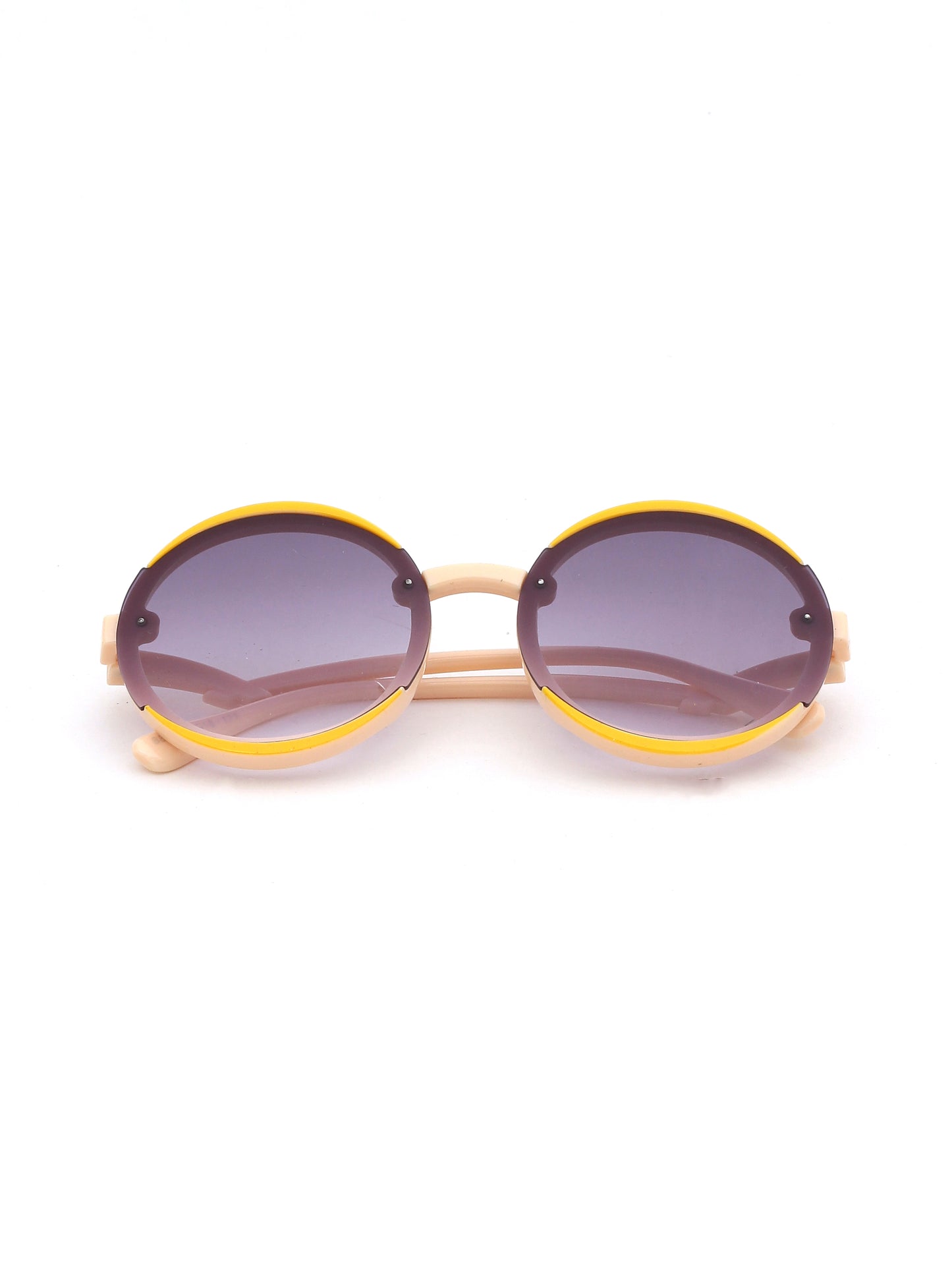 Round Dual Color Sunglasses