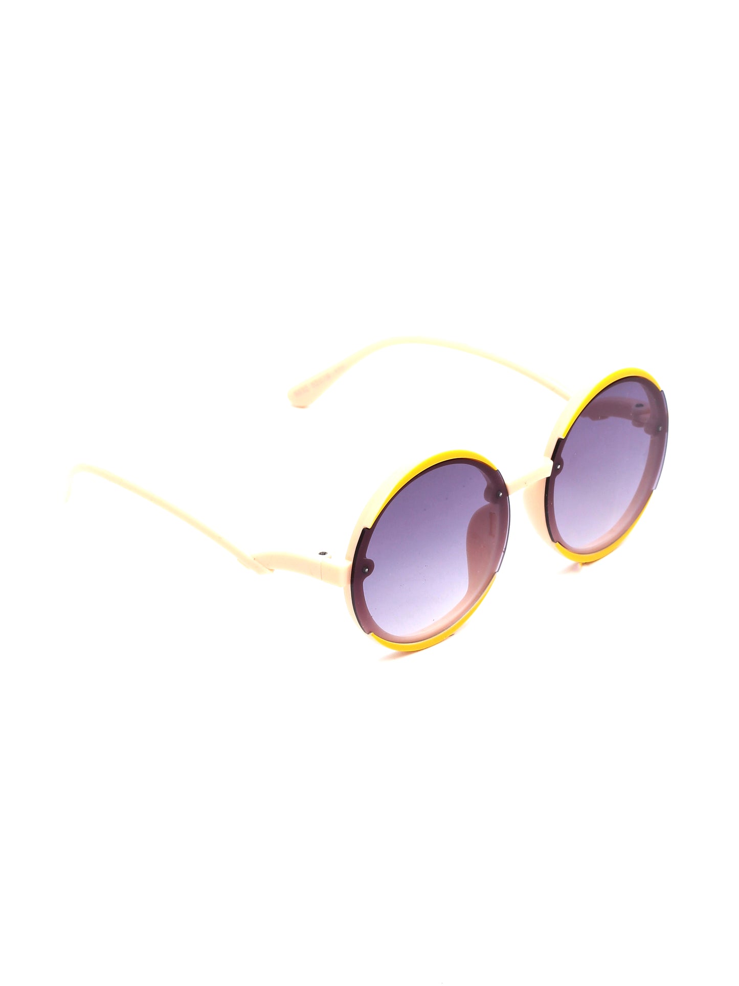 Round Dual Color Sunglasses