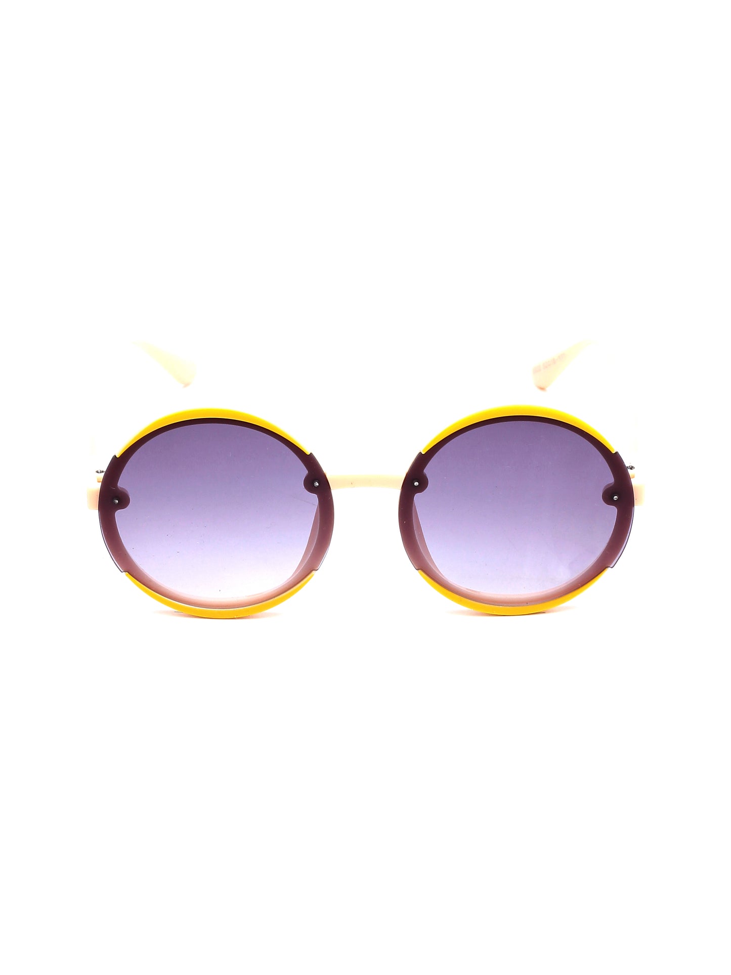 Round Dual Color Sunglasses