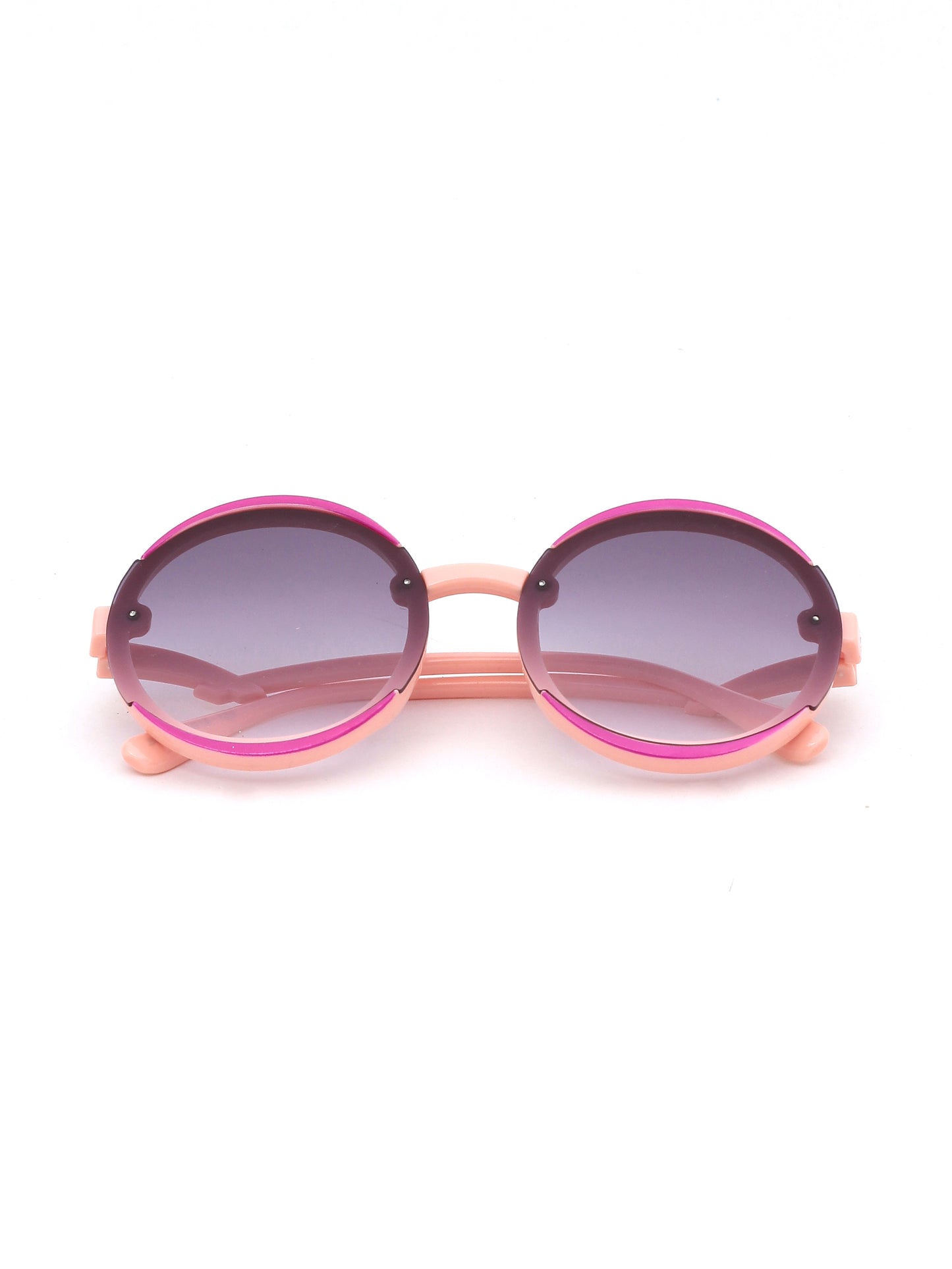 Round Dual Color Sunglasses