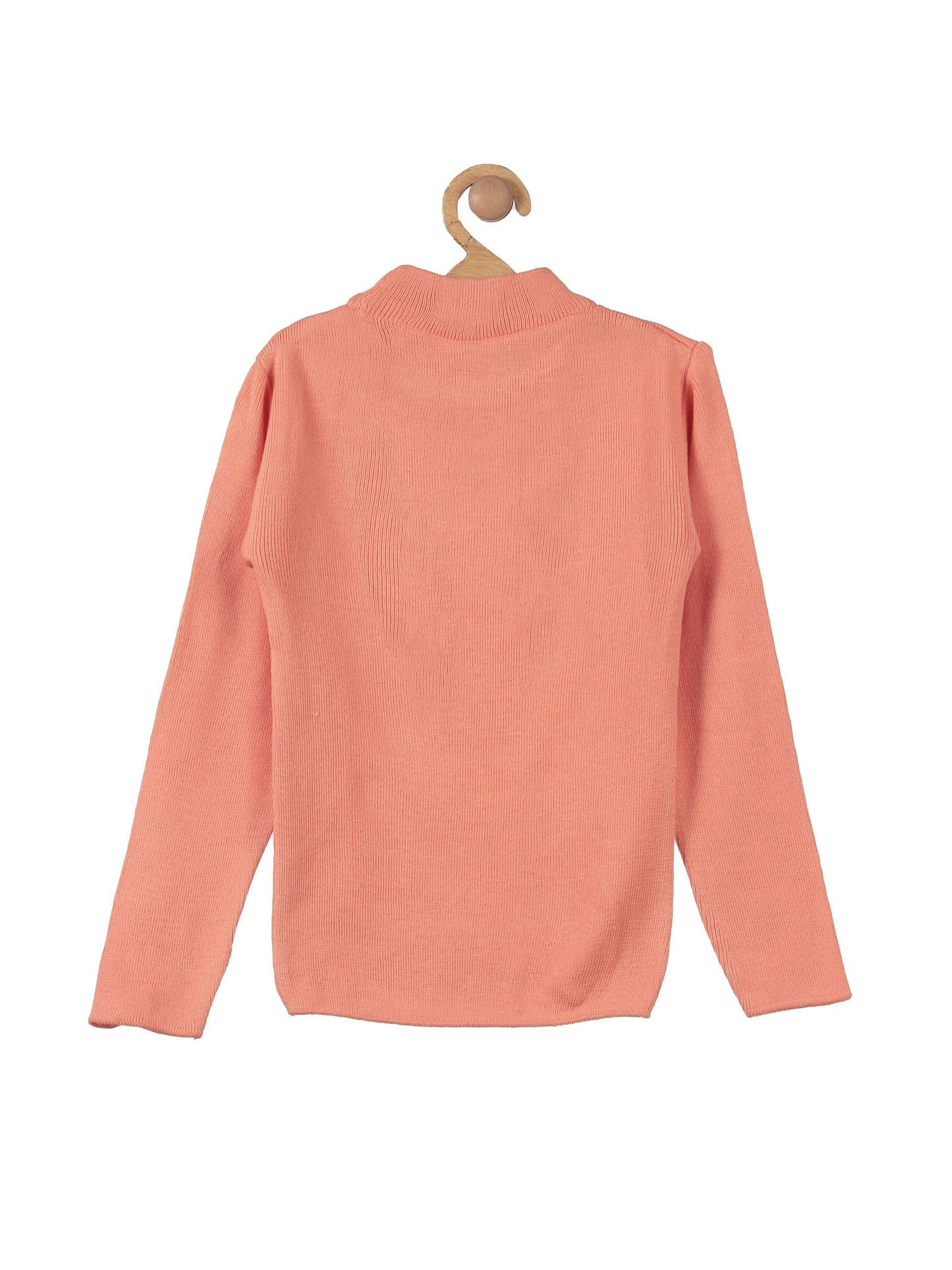 Round Neck Skivvy - Peach