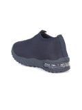 Sports Slip On Shoes With Led Light - Navy Blue