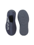 Sports Slip On Shoes With Led Light - Navy Blue