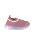Sports Slip On Shoes With Led Light - Rust
