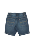 Mild Distressed Denim Shorts - Blue