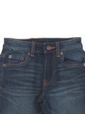 Mild Distressed Denim Shorts - Navy Blue