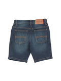 Mild Distressed Denim Shorts - Navy Blue