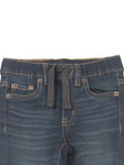 Mild Distressed Denim Shorts - Navy Blue