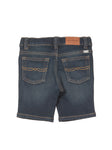 Mild Distressed Denim Shorts - Navy Blue