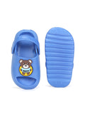 Bear Applique Anti-Slip Sandals - Navy Blue
