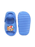 Bear Applique Anti-Slip Sandals - Navy Blue