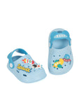 Baby Space Applique Anti-Slip Clogs - Blue