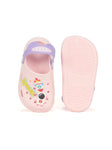 Baby Space Applique Anti-Slip Clogs - Pink