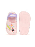 Baby Space Applique Anti-Slip Clogs - Pink