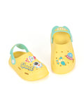 Baby Space Applique Anti-Slip Clogs - Yellow