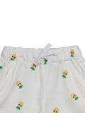 Printed Shorts - White