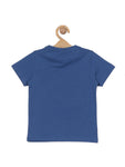 Car Printed Tshirt - Blue