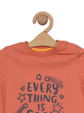 Cool Printed Tshirt - Orange